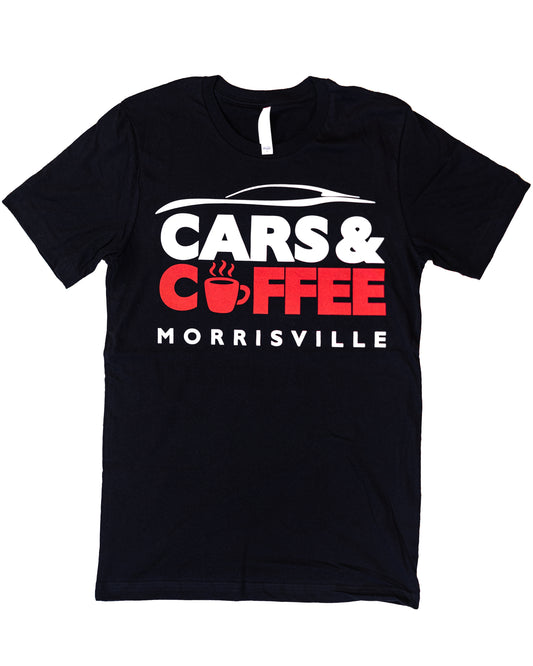 Premium+ Cars and Coffee Morrisville Sort-Sleeve Shirt - Black