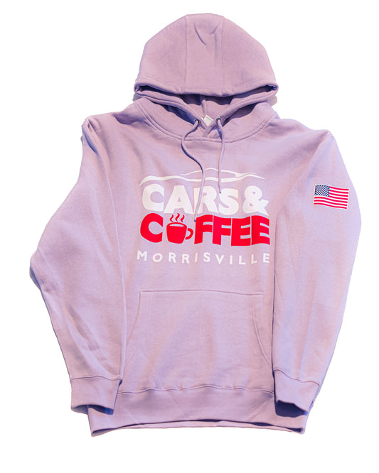 Premium+ Cars and Coffee Morrisville Hoodie - Lilac