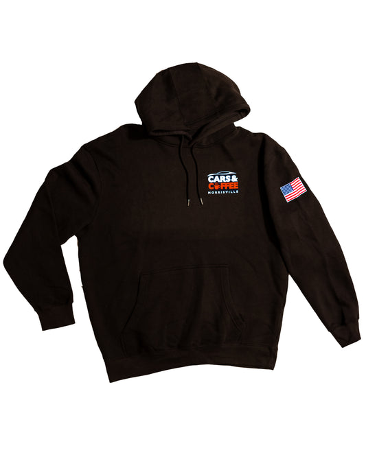 Premium+ Cars and Coffee Morrisville Hoodie - Black